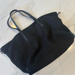 Free People Black Tote Bag